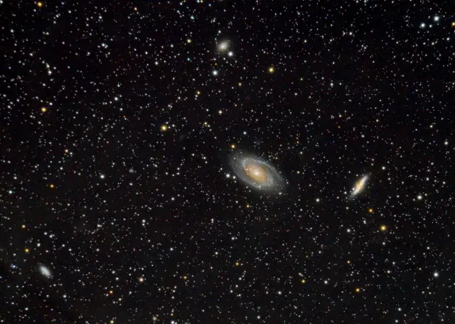M81 and M82, two galaxies far away
