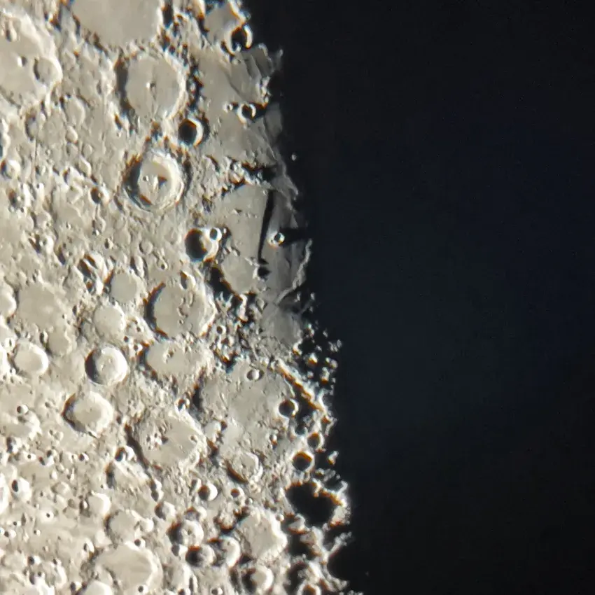 Moon closeup
