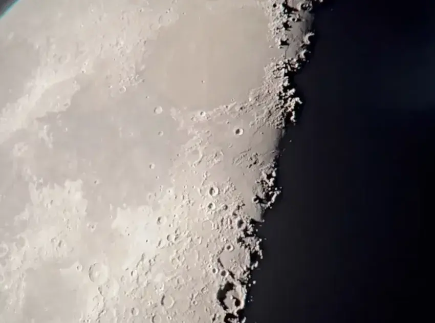Moon closeup
