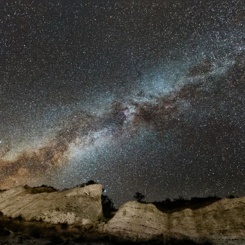 Milky Way at Møns Klint