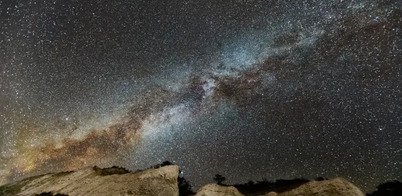 Milky Way at Møns Klint